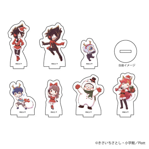 『ブラックチャンネル』アクリルぷちスタンド 01/クリスマスver. BOX(全7種)(グラフアートイラスト)